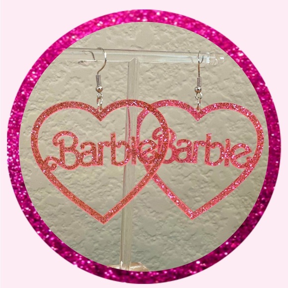 NEW BarbieGirl Pink Earrings - Picture 8 of 10